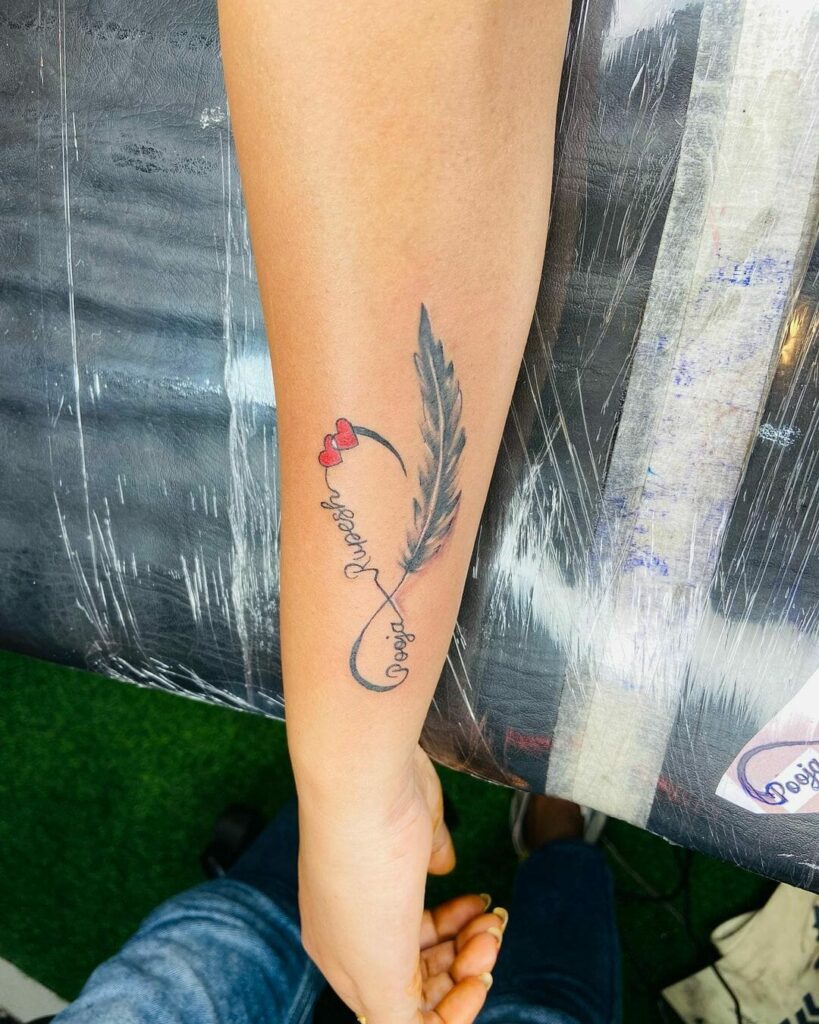 Infinite Tattoo On Ankle