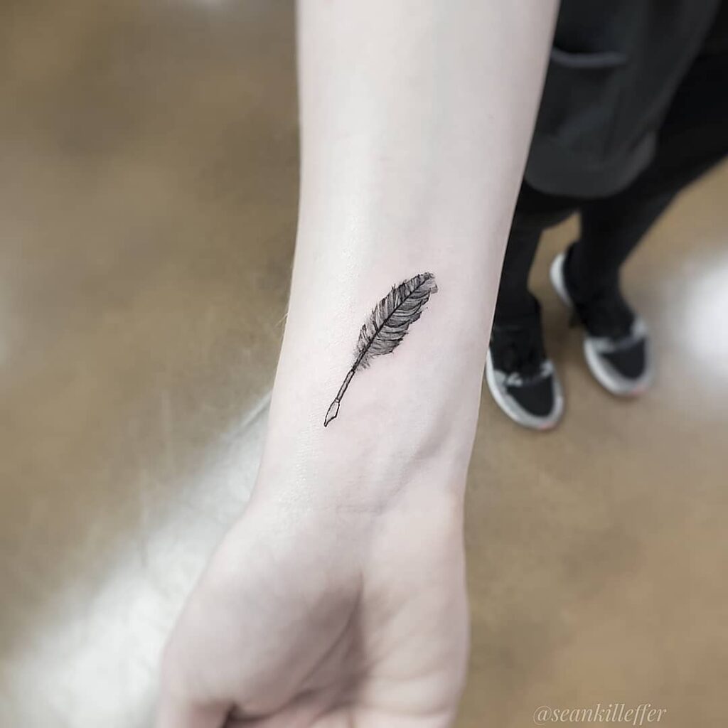Feather Tattoo Body Art