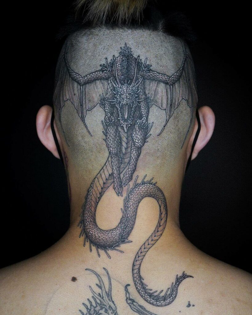 Fierce and Fearsome Dragon Tattoo Ideas