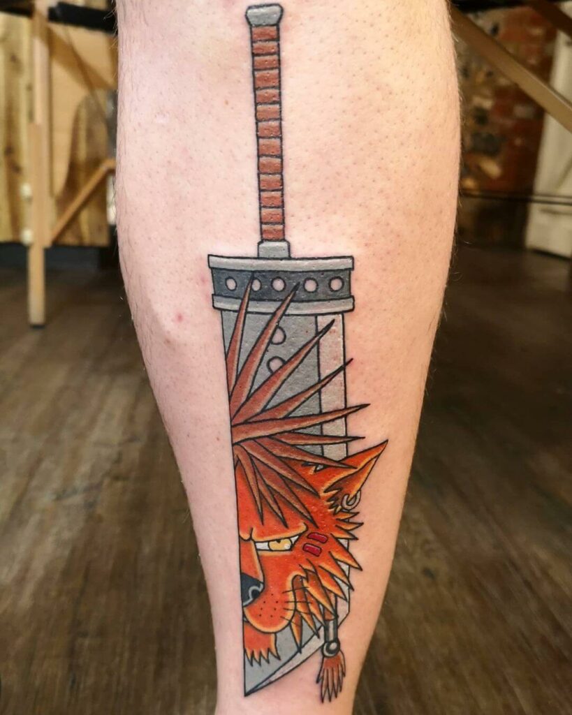 Got my Buster Sword tattoo fixedthanks MR MONSTER  Flickr