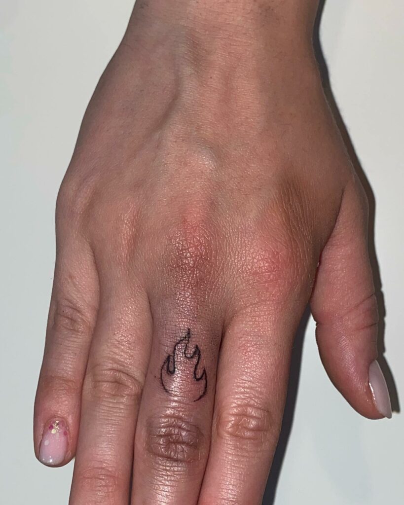 10 Best Flame Finger Tattoo IdeasCollected By Daily Hind News  Daily Hind  News