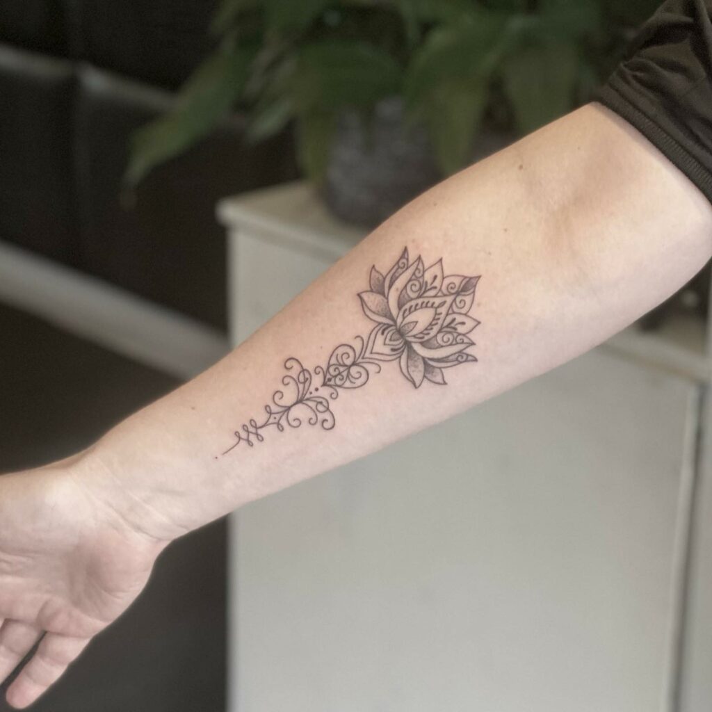 70 Stylish Lotus Flower Tattoo Ideas and Their Meanings  InkMatch