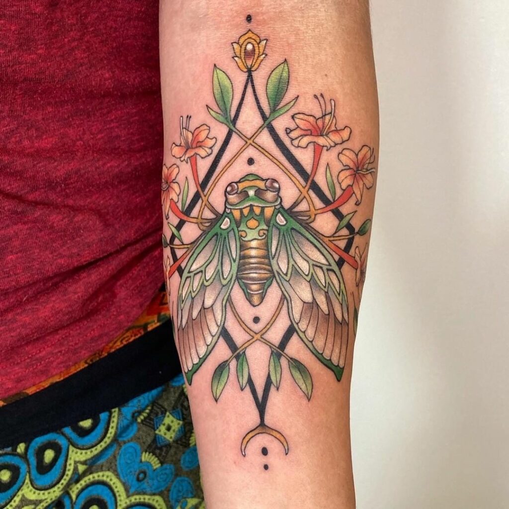 11+ Cicada Tattoo Ideas You'll Have To See To Believe! alexie