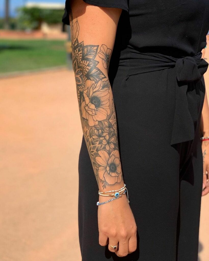 Perfect Flower Forearm Tattoo Ideas for Women  Tattoo Glee