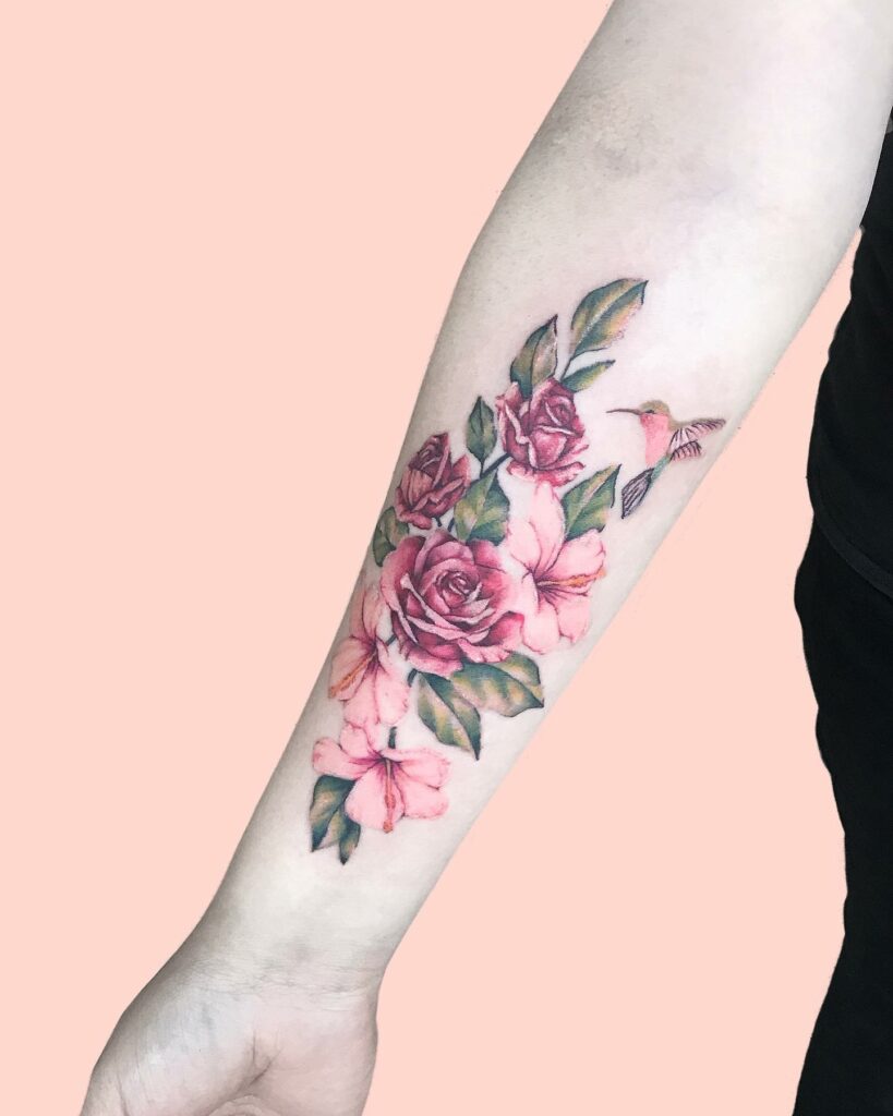 Flower Forearm Tattoo