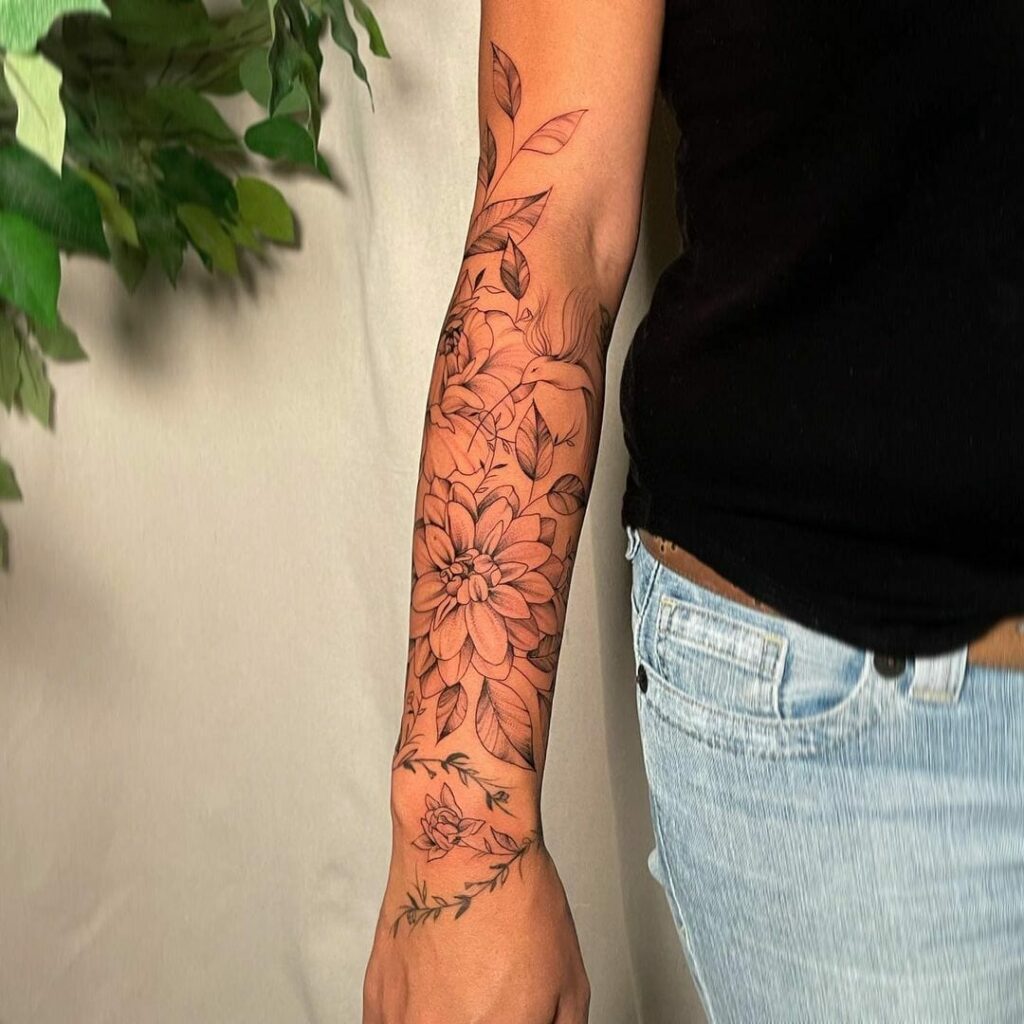28+ Colored Full Sleeve Tattoos