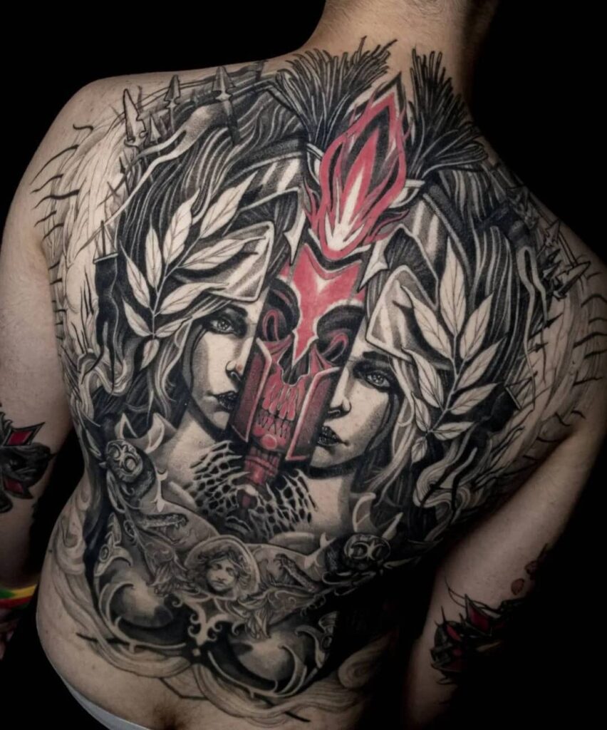 Japanese Backpiece Tattoos By Eli Ferguson  Wabori House Tattoo  Japanese  Tattoos by Eli Ferguson