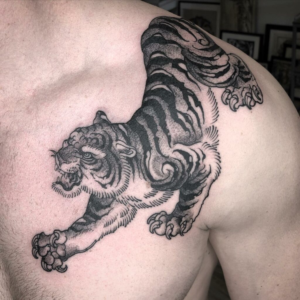 Full Tiger Tattoo