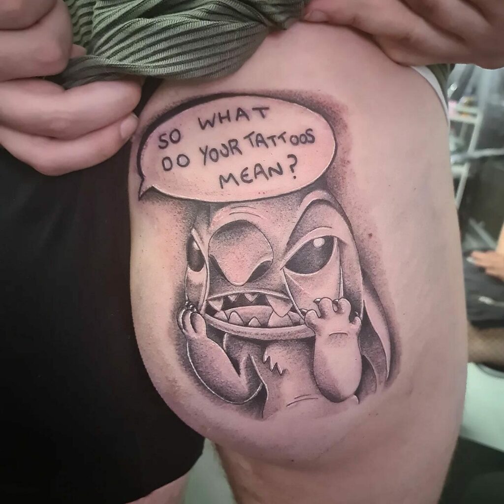 Funny Tattoos On Butt Cheek ideas