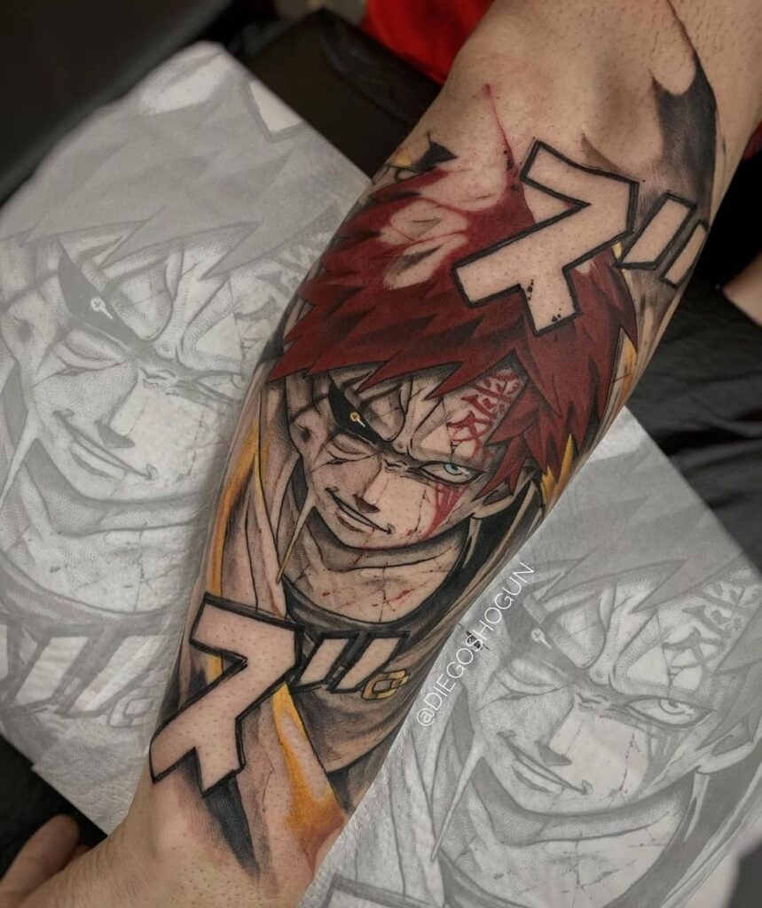 Gaaras Tattoo Ideas