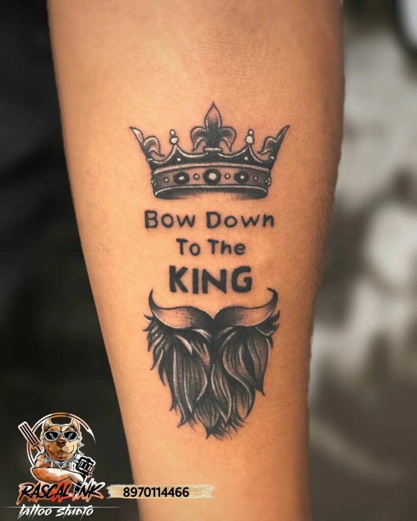 50 Stunning Crown Tattoos for Men Latest Designs 2023