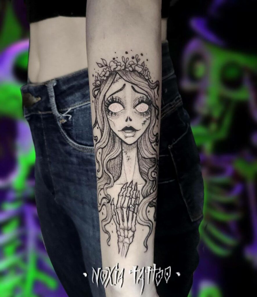 11+ Corpse Bride Tattoo Ideas That Will Blow Your Mind! - alexie