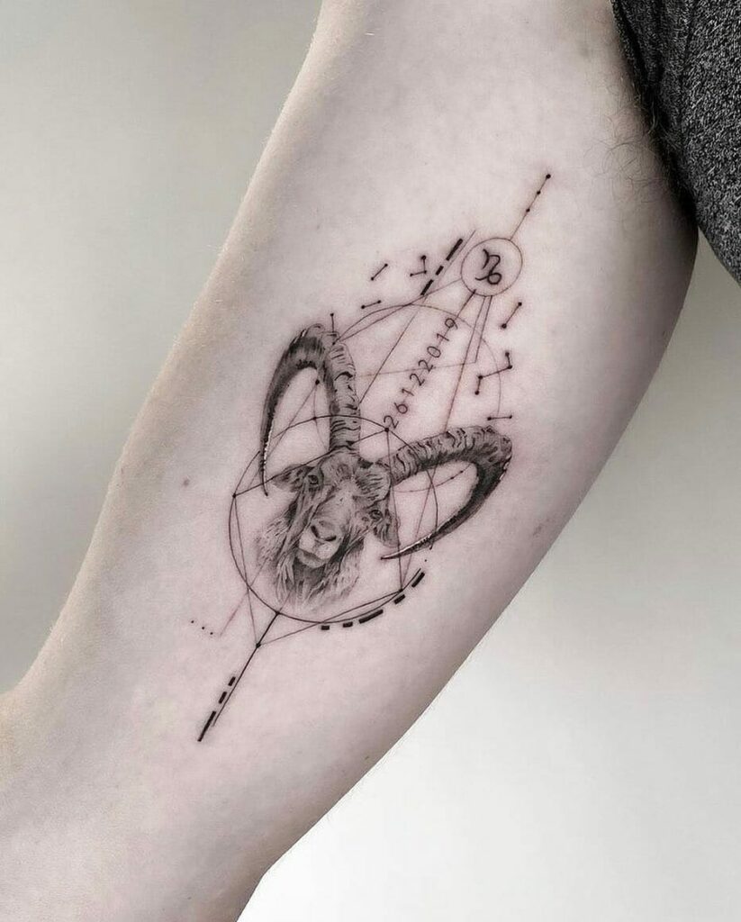 Capricorn Tattoo for Parlour