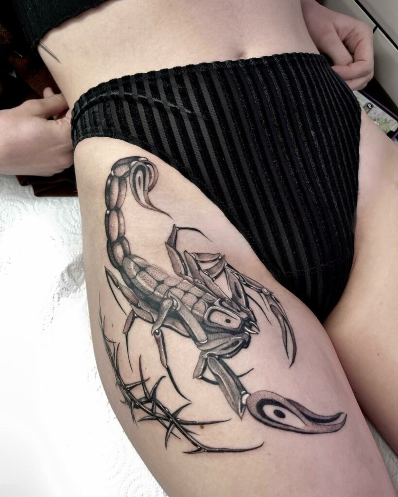 Details more than 79 scorpion tattoo female latest  thtantai2