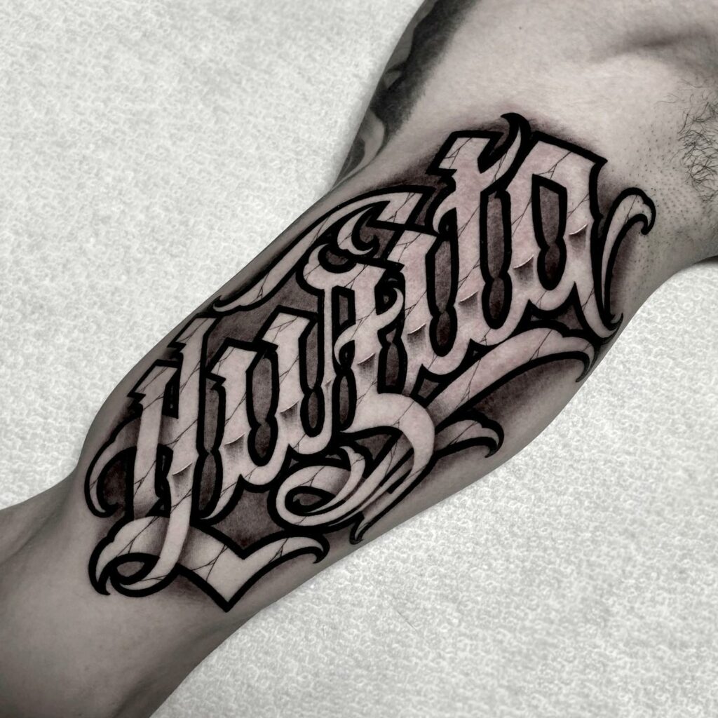 10 Bold Letter Tattoo Ideas That Will Blow Your Mind  alexie