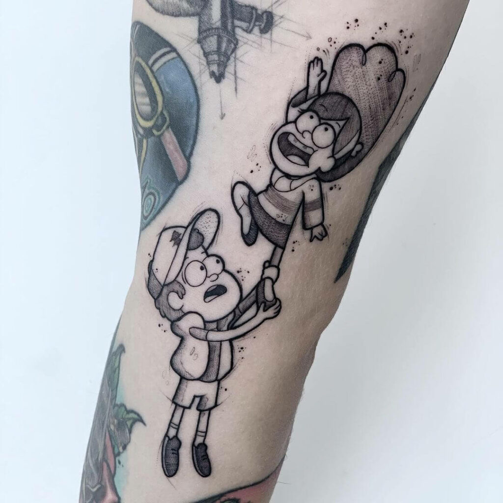 Tattoo uploaded by Sergio Morales  Bill cipher de Gravity falls  Tattoodo