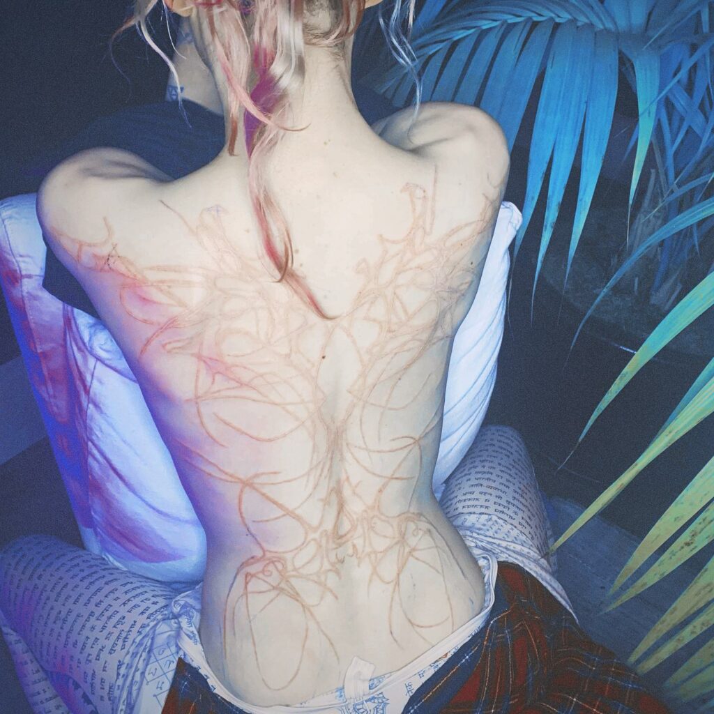 Grimes Back Tattoo