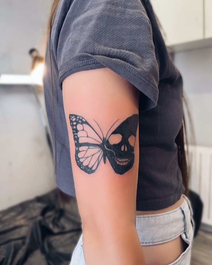 50 Butterfly Skull Tattoo Ideas  neartattoos