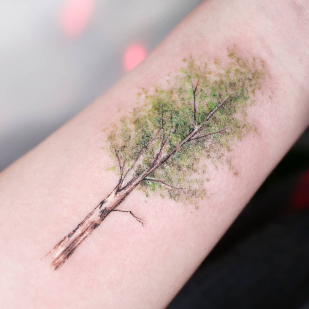 Tree tattoo by Koit Tattoo  Post 20853