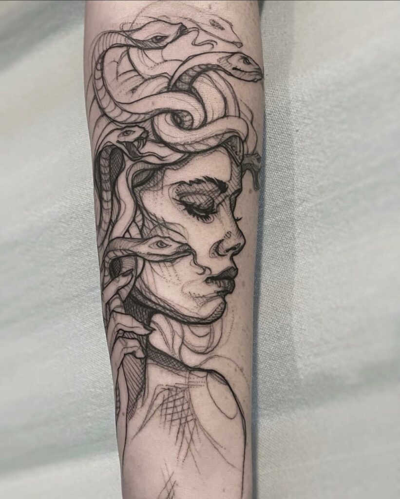 30 Medusa Tattoos That Will Give Everyone Nightmares  100 Tattoos