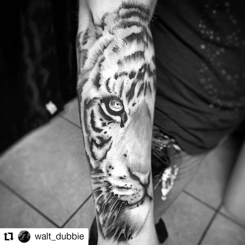 half woman half tiger tattooTikTok Search