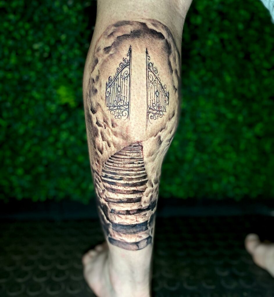 11+ Heaven Gates Tattoo Ideas That Will Blow Your Mind! alexie