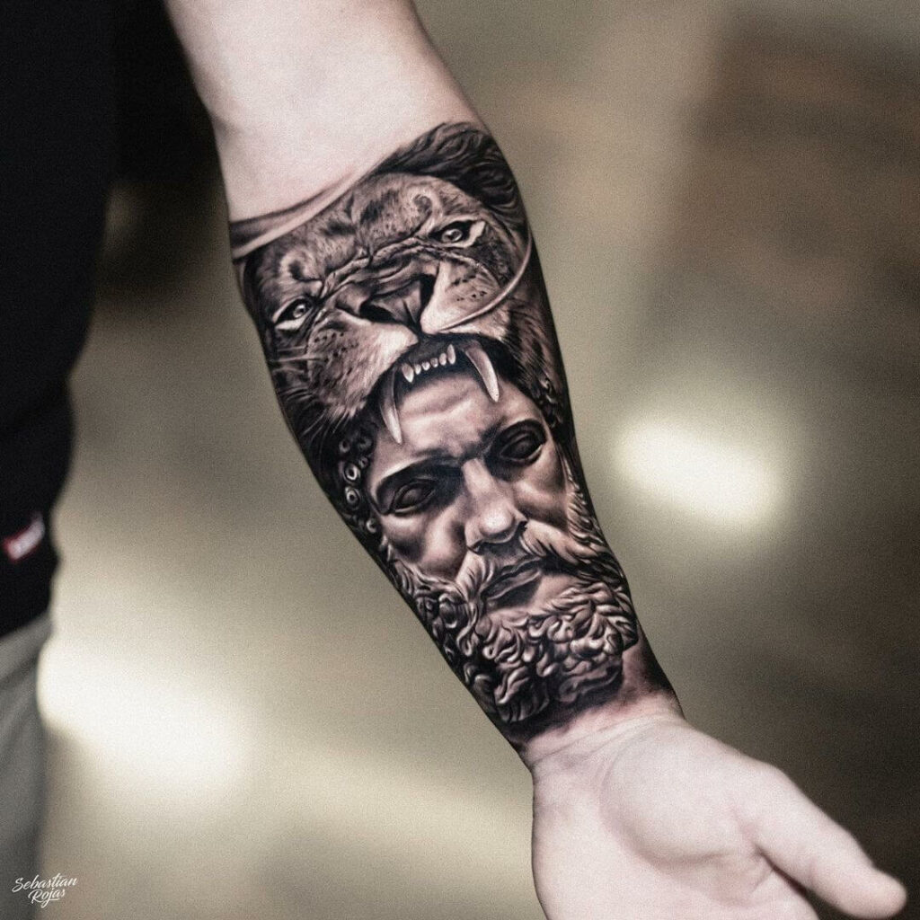 Tattoo uploaded by Steja • Statue 🎉 Follow me on Instagram! Bookings only  via Instagram. 🇱🇹 Lithuania, Kaunas 📸 Instagram: @nikita.tattoo 📨  info.artistnikita@gmail.com 🧭 #tattoo #tattoos #tattoodesign #tattooartist  #linework #lineworker ...