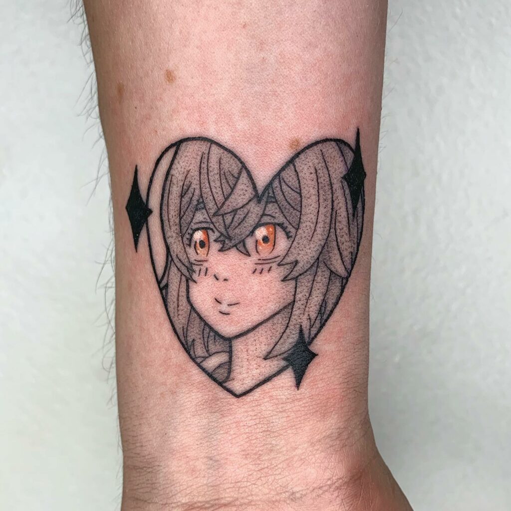 Hinata Tachibana Tattoo