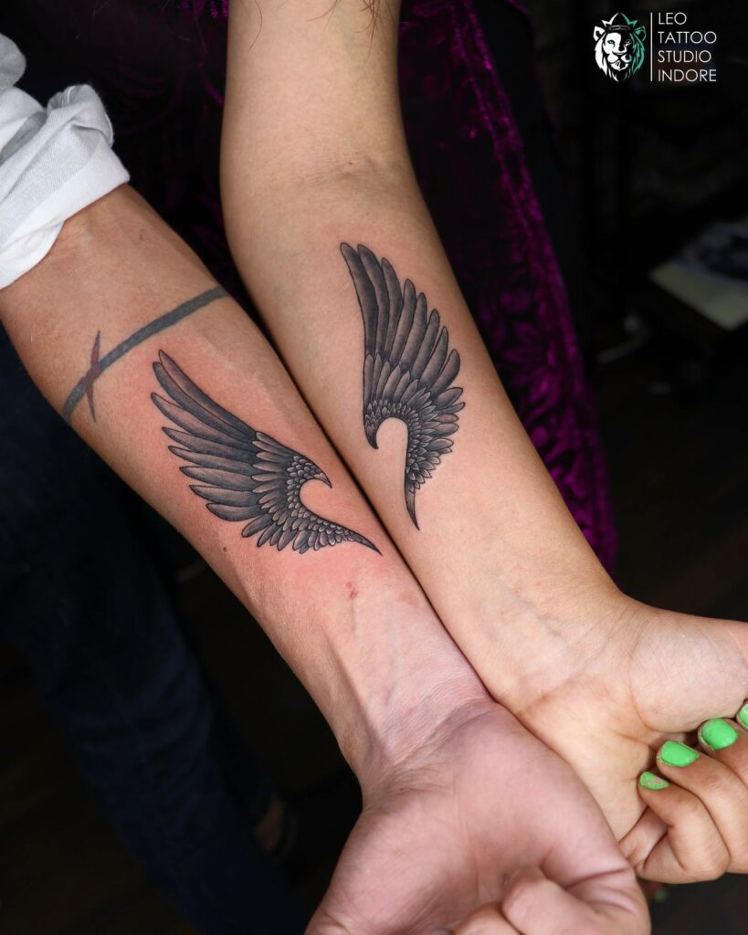 30 Couple Tattoo Ideas  Art and Design