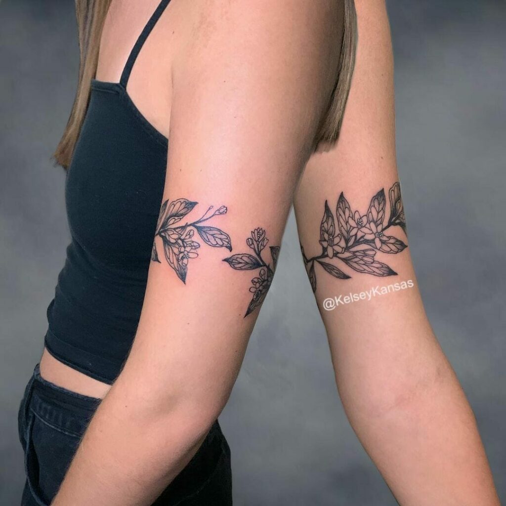 How To Wear Your Botanical Tattoo Like An Armband