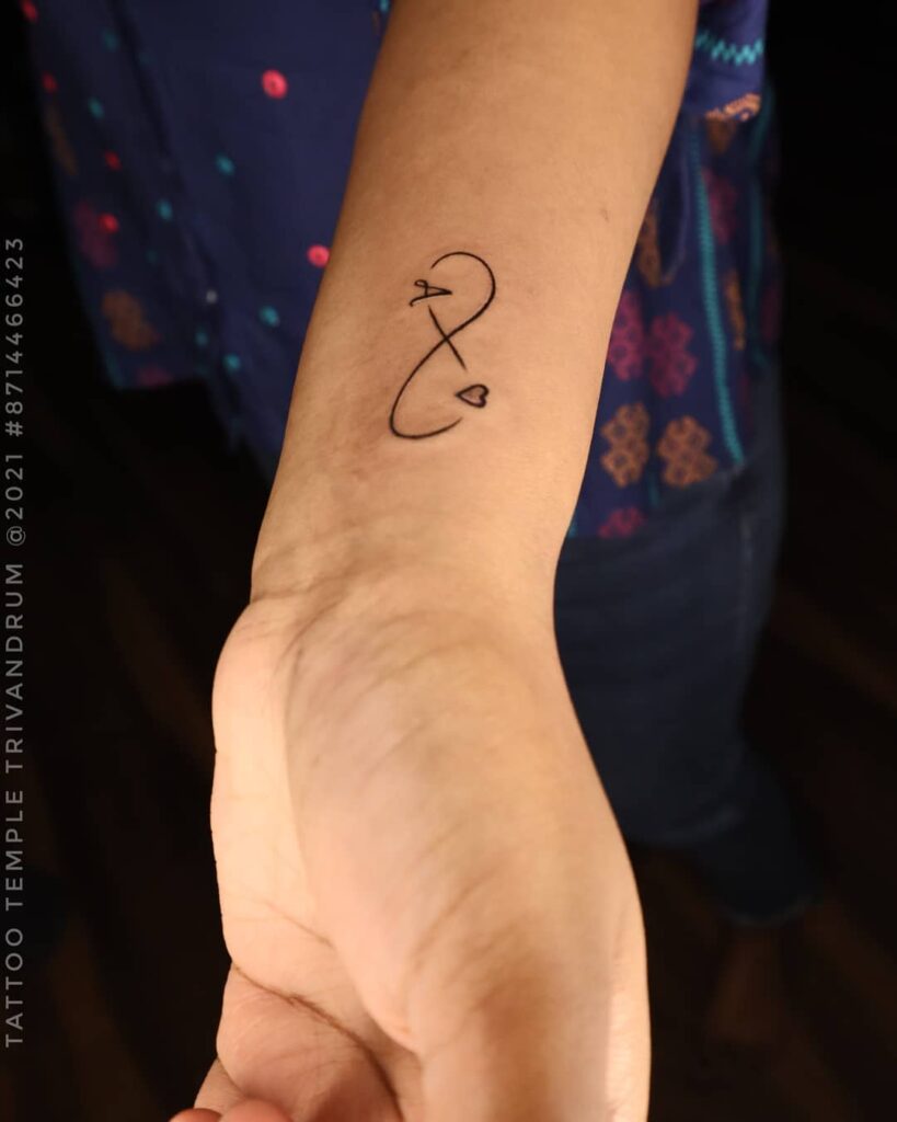 Infinity Heart Tattoo / Heart Temporary Tattoo / Infinity Tattoo / Love  Tattoo / Wrist Tattoo / Forever Tattoo / Love You Tattoo - Etsy