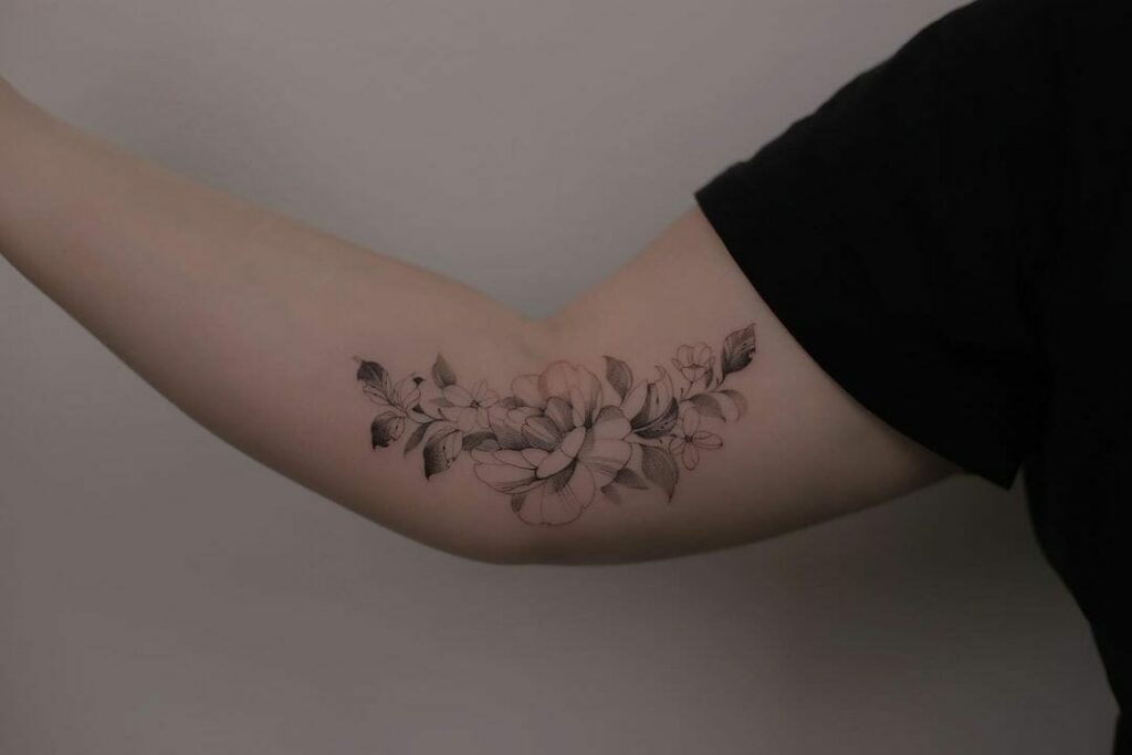 Inner Elbow Tattoo
