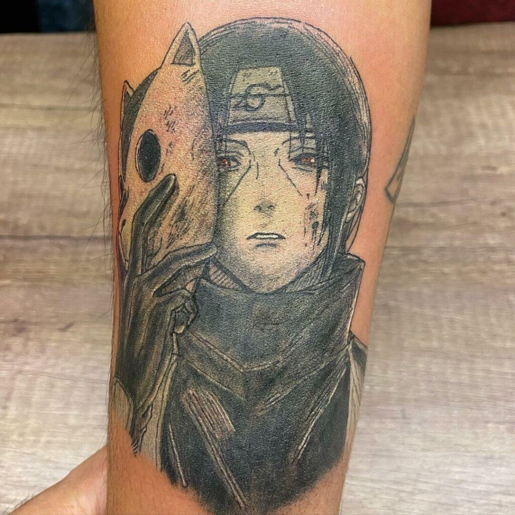 Itachi Mask Tattoo