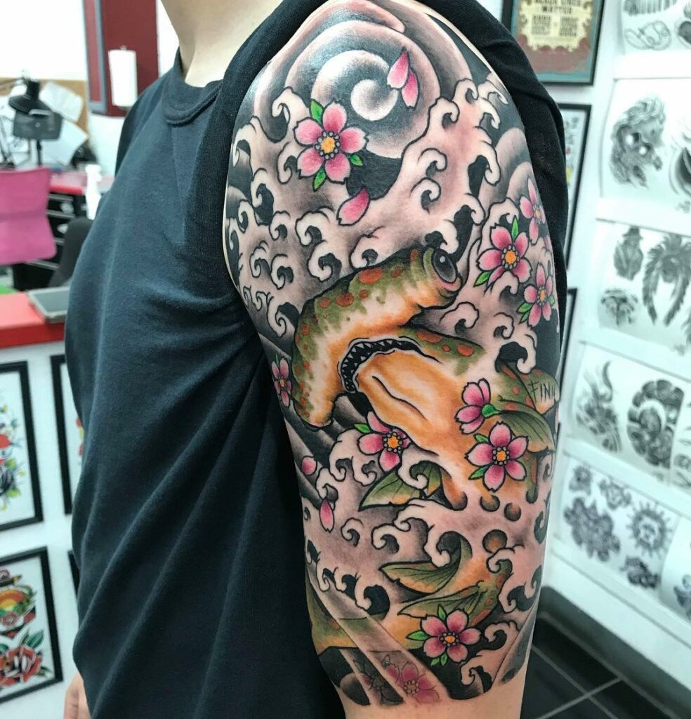 Top 69+ japanese shark tattoo - in.cdgdbentre