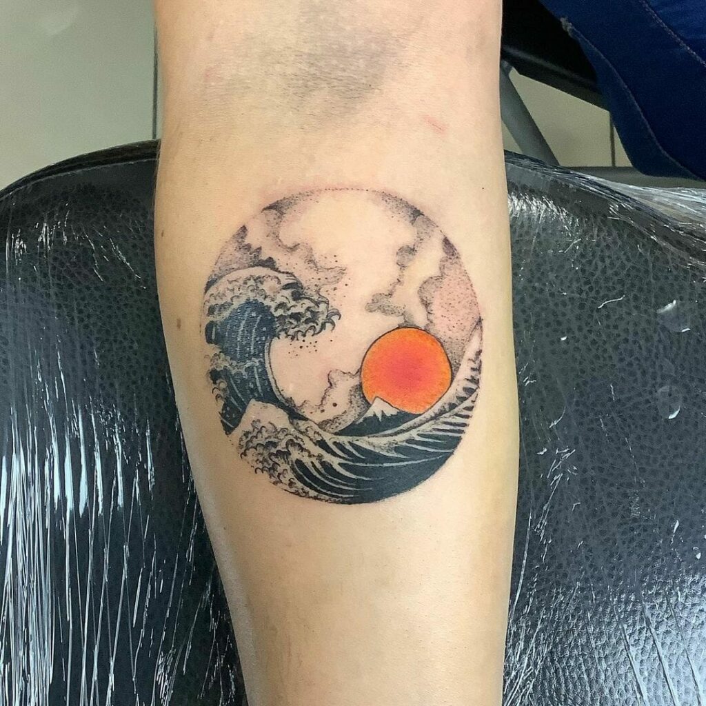 Japanese Ocean Tattoo