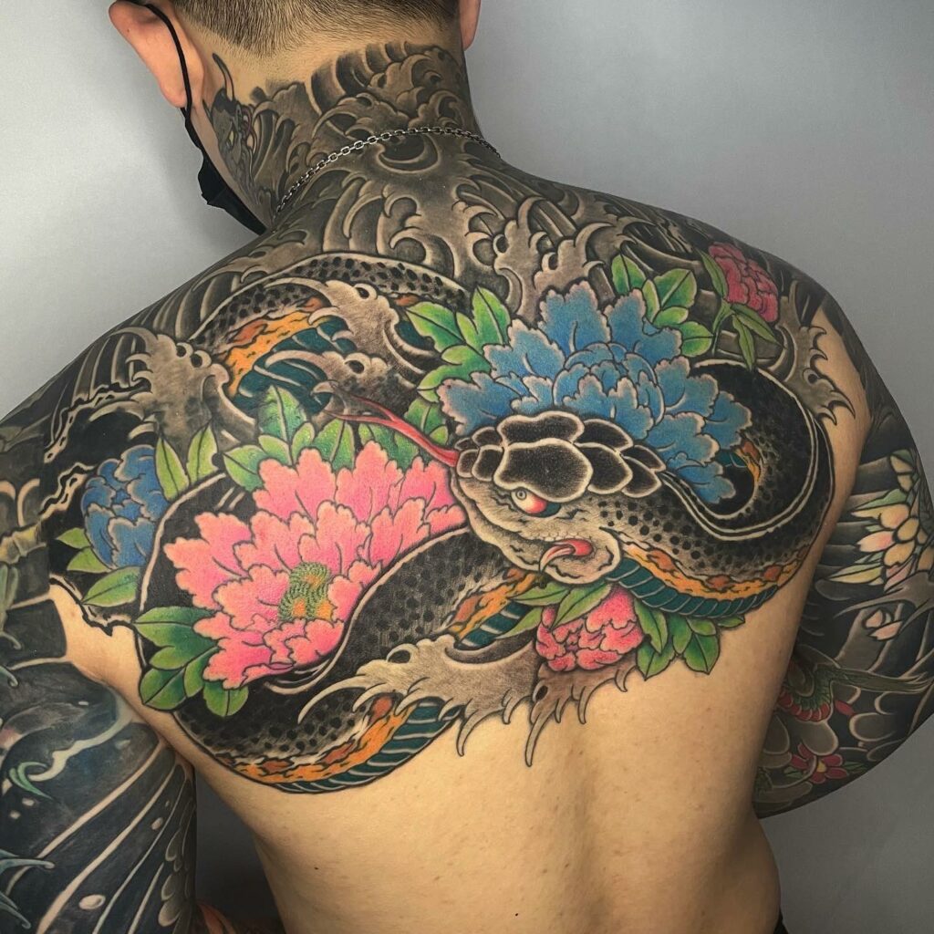 11 Snake And Flower Tattoo Ideas You Have To See To Believe  Outsons