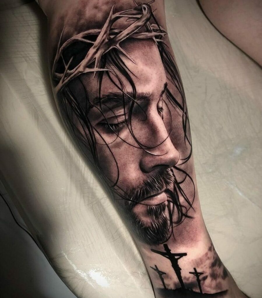 11+ Jesus Tattoo Forearm That Will Blow Your Mind! - alexie