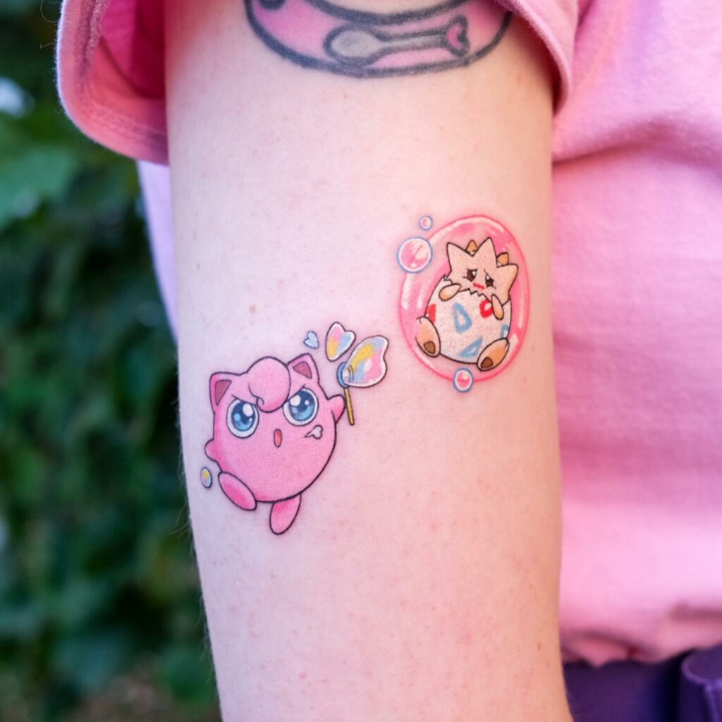 11 Wonderful Pokemon Tattoo Ideas