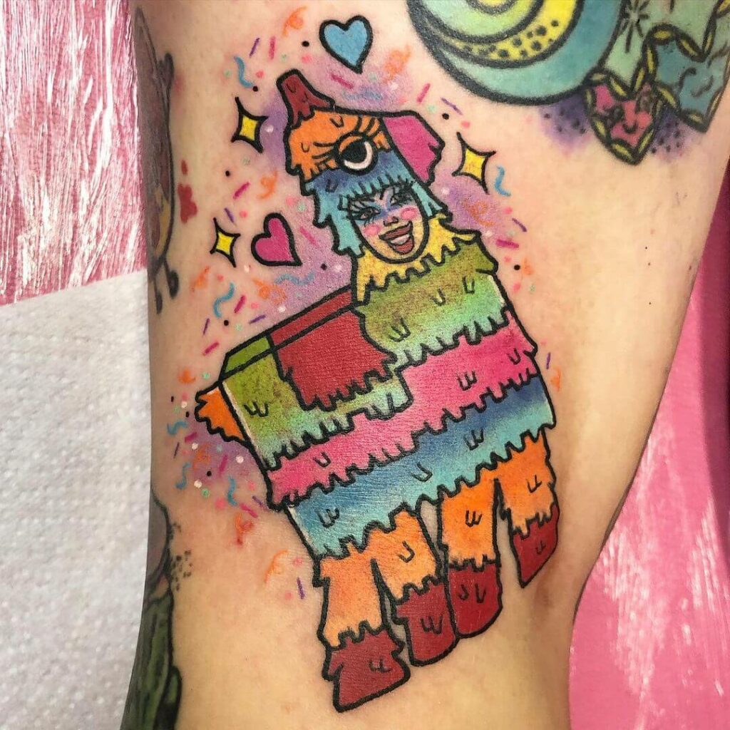 Jolly Bianca del Rio Tattoo