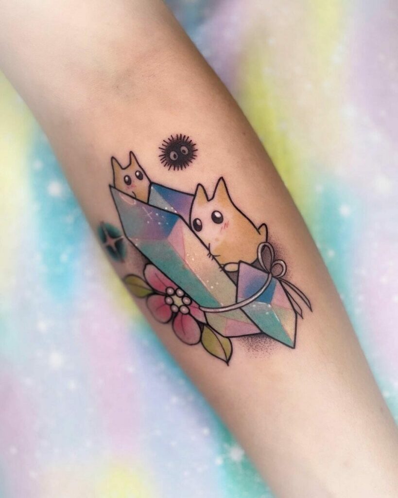 Kawaii Anime Tattoos