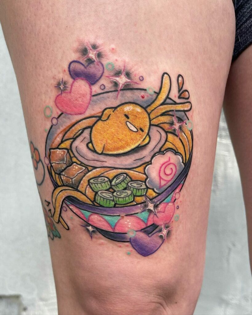 Kawaii Tattoos of Food