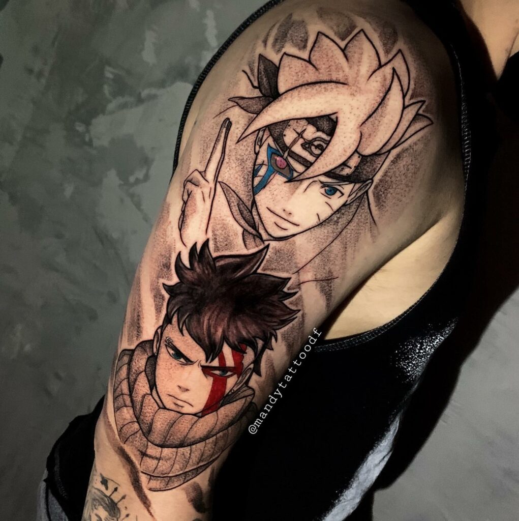 boruto karma tattoo on my hand  ImagesAI Diffusion