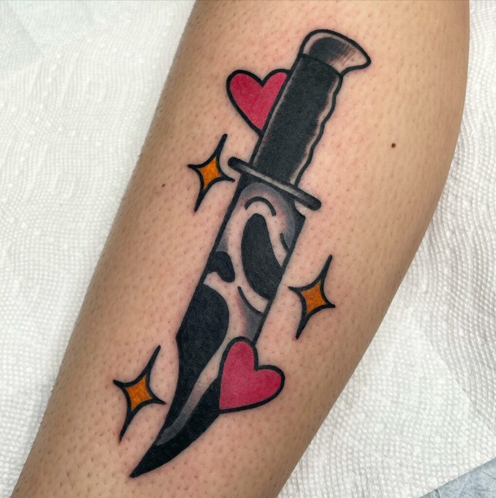 Finally got my Ghostface Tattoo  rScream