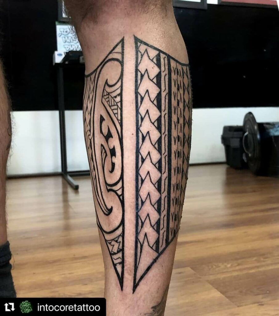 Pin by Tim Hendriks on Tatoeage  Filipino tattoos Maori tattoo designs Polynesian  leg tattoo