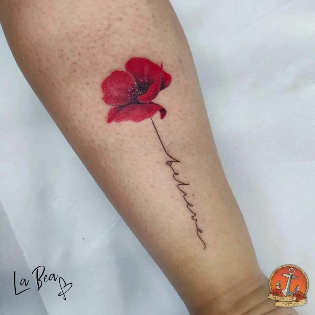 12 August Birth Flower Tattoo Ideas That Will Blow Your Mind  alexie