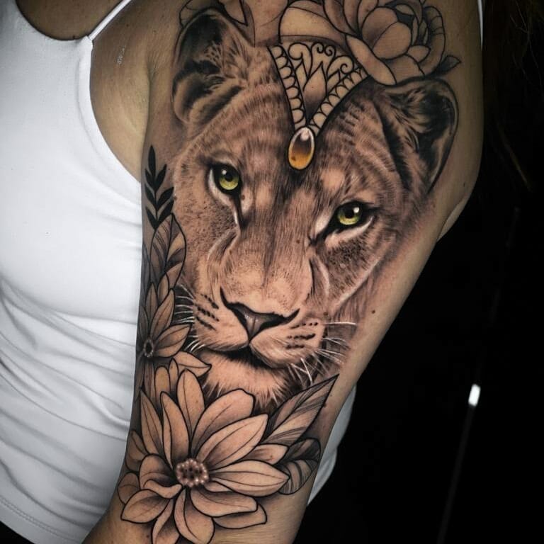Lioness Tattoos