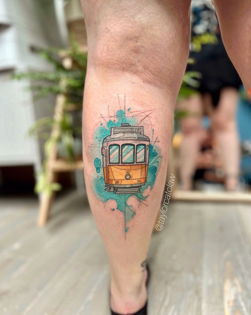 Lisbon's Tram Tattoo