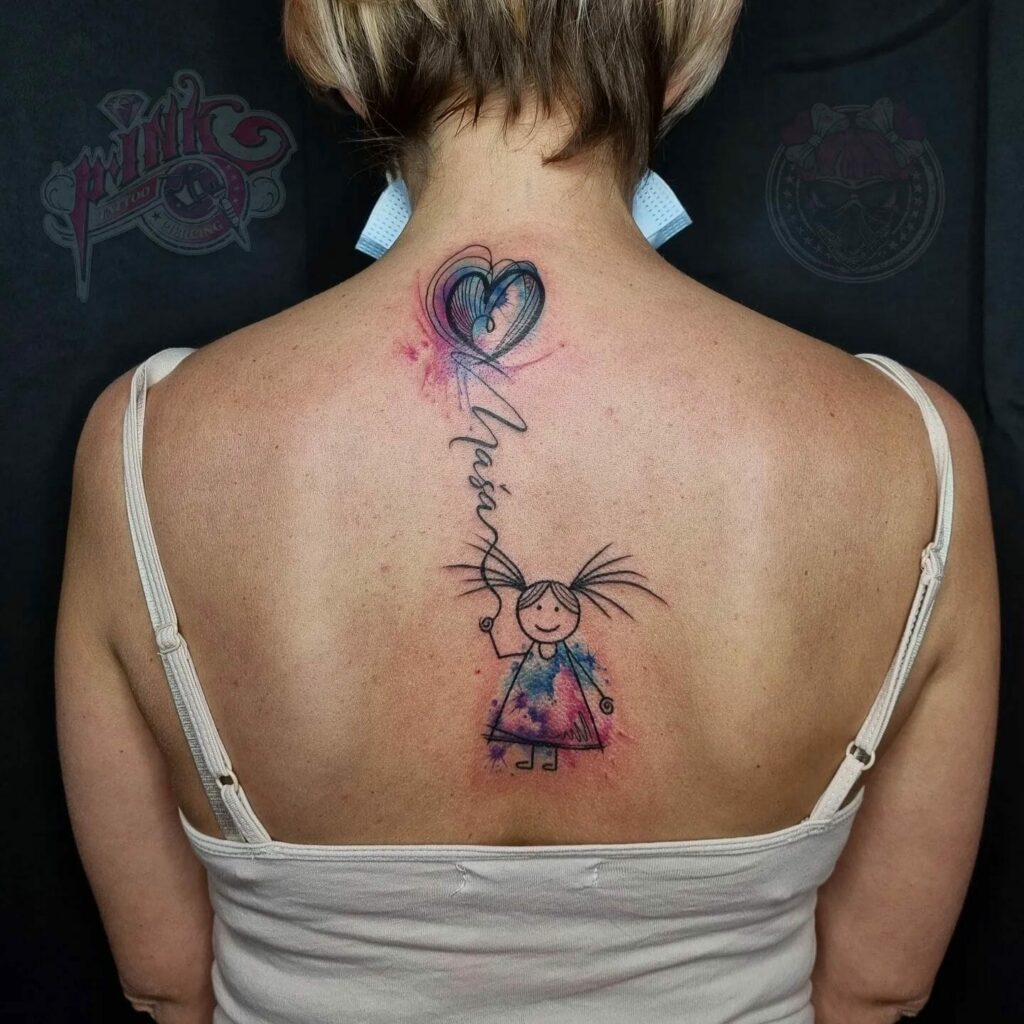 Little Girl Tattoo