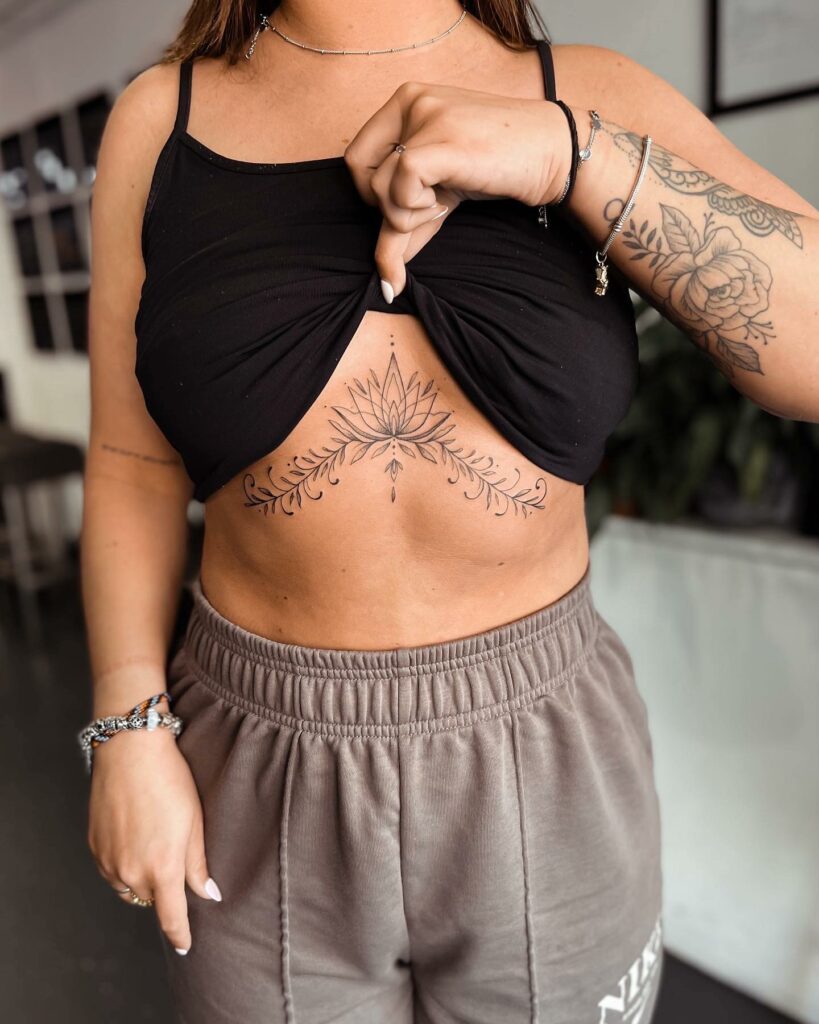 Sexy Underboob Tattoos Ideas  POPSUGAR Love  Sex