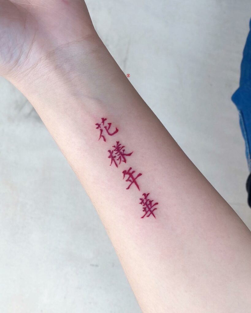 LUCK, LONGEVITY, PROPERITY, HAPPINESS | Chinese symbol tattoos, Chinese  tattoo, Chinese symbols